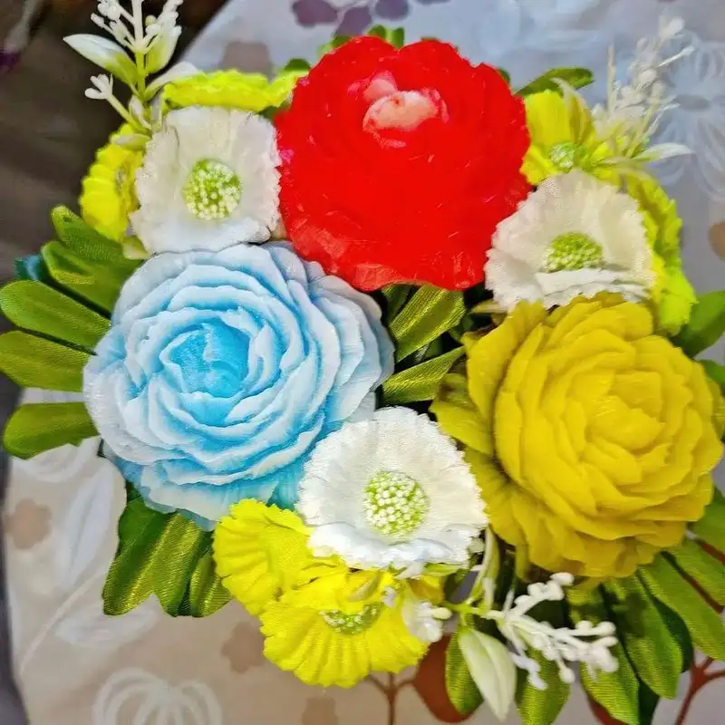 Букет из мыла