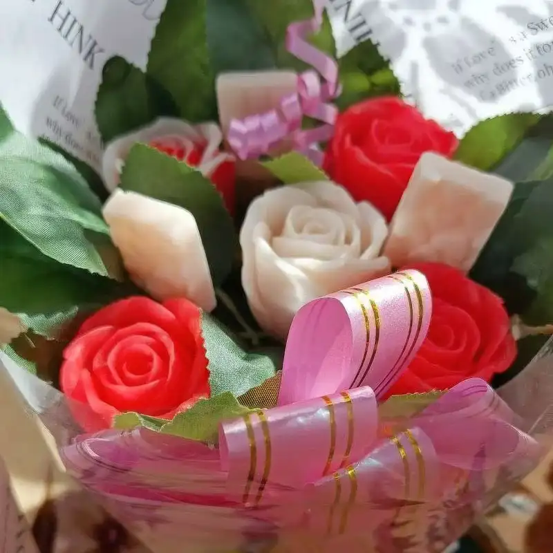 Букет из мыла