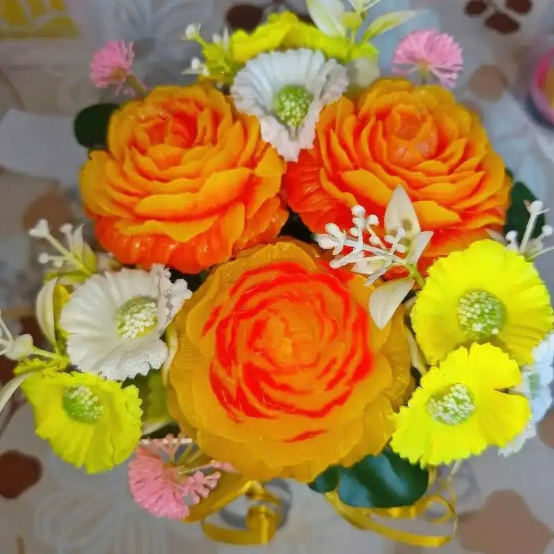 Букет из мыла