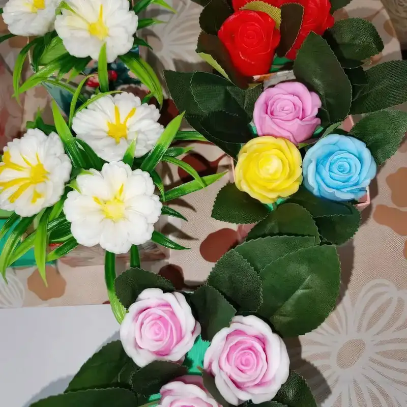 Букет из мыла