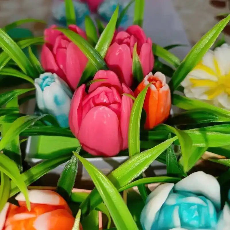 Букет из мыла