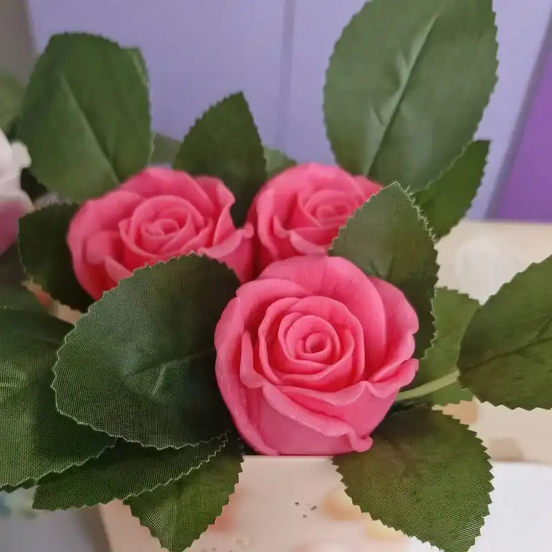 Букет из мыла