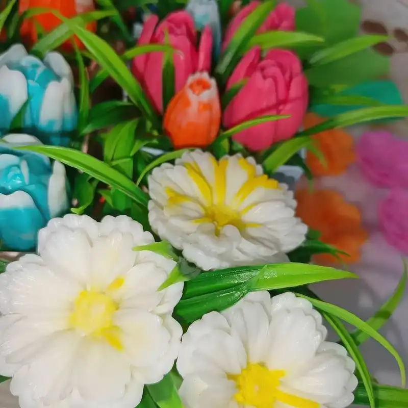 Букет из мыла