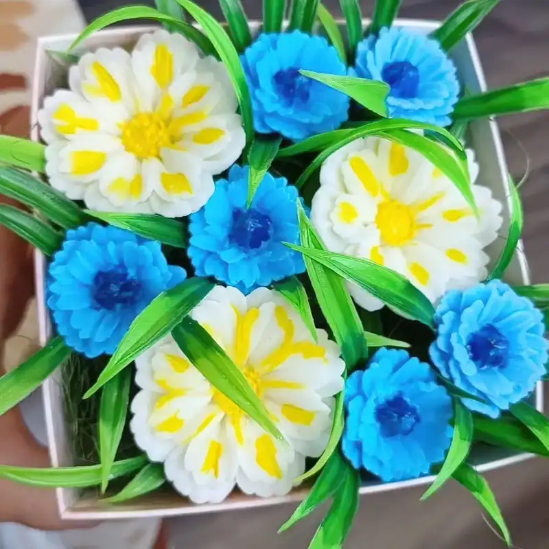 Букет из мыла