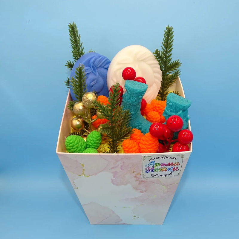 Букет из мыла