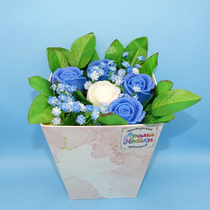 Букет из мыла